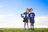 Youth Soccer Players Stock Photo