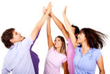 High-five Royalty Free Stock Images