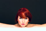 Portraiture of attractive young female model woman Stock Photography