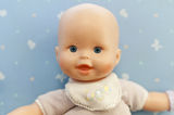 Baby doll portrait Stock Images