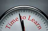 Time to learn conceptual image Stock Photo