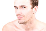 Portraiture, head shot of attractive man, model Stock Photo