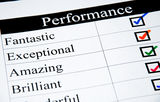 High Performance Checklist Stock Photography