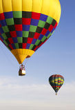 Colorful Hot Air Balloons Over Arizona Royalty Free Stock Photo