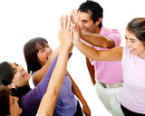 High-five Stock Photography