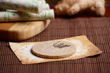 Acupuncture needles, moxa sticks and ginger Royalty Free Stock Photography