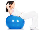 Pilates training Stock Photography