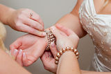 Bride Getting ready Stock Photos