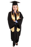 Female graduate Stock Images