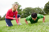 Fitness training Royalty Free Stock Photos