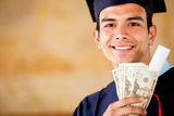 Education costs Royalty Free Stock Images