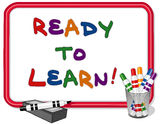 Ready To Learn Whiteboard Royalty Free Stock Photo