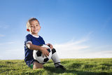 Young Soccer Player Stock Image