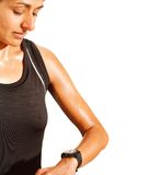 Athlete training Stock Image