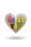 I Miss you Royalty Free Stock Photo