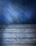 Blue Wood Surface Background Royalty Free Stock Photography