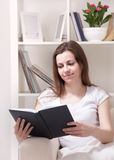 Girl read book Royalty Free Stock Photography