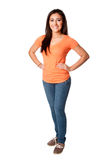 Happy confident teenager Stock Photo