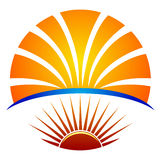 Bright education logo Stock Photography