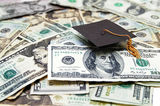 Education costs Royalty Free Stock Photo