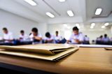 Examination Stock Photo