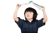 Naughty student Royalty Free Stock Image