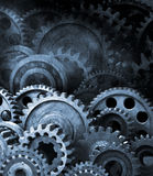 Gears Cogs Retro Industrial Background Royalty Free Stock Images