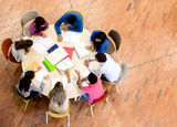 Study group Royalty Free Stock Images