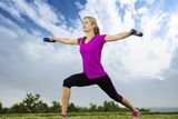 Early Morning Fitness Training Stock Photography