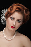 Redheaded  beauty Royalty Free Stock Photo