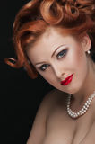 Redheaded  beauty Royalty Free Stock Images