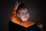 Boy read book Royalty Free Stock Photo