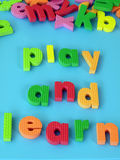 Play & learn Royalty Free Stock Images