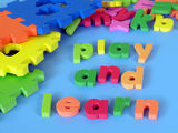 Play and learn Royalty Free Stock Photo