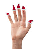 Christmas Hand Fun Royalty Free Stock Photo