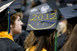 Happy 2012 Graduate Stock Photo