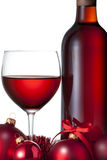 Christmas Red Wine Stock Images
