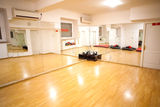 Empty fitness training room Royalty Free Stock Images
