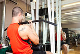Training in the gym Royalty Free Stock Images