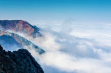Over the clouds Royalty Free Stock Photography