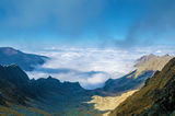 Over the clouds Stock Photography
