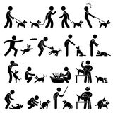 Dog Training Pictogram Royalty Free Stock Image