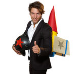 Ready to go Stock Photo