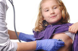 Child examination. Stock Images