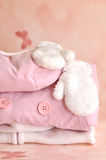 Winter Girlie Clothes Stock Photos