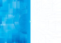 Abstract background blue print technical Stock Photos