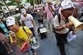 Anti government white mask protest in bangkok leaders direct an rally s shopping district on june thailand the protesters rallied Royalty Free Stock Image