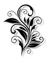 Beautiful floral pattern with shadows for design and ornate Royalty Free Stock Photo