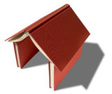 Open book with a pen Royalty Free Stock Photography