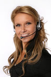Call center woman Stock Photos
